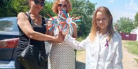 Акция "Российский триколор" - Город Курганинск