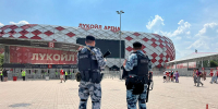 Московские росгвардейцы обеспечили безопасность проведения матча Суперкубка России по футболу среди женщин - Росгвардия