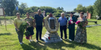 В Советском сельсовете завершена установка памятного знака "Венок Славы". - Советский район