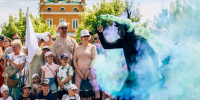 Фестиваль уличных театров на раскаленных площадях Мурома - Zebra-TV.Ru