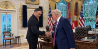 «Такие встречи называют смотринами» — старый добрый Трамп пошевелил Усиком - Столица С