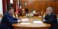 Фёдор Щукин и омбудсмен Алхасов обсудили восстановление прав 2,5 тысячи дагестанцев  - Дагестанская правда