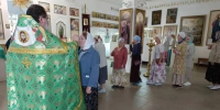 Накануне Недели Всех святых, в земле Русской просиявших, в храме Рождества Христова п.Кез - Глазовская Епархия