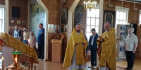 В Неделю Всех святых, в земле Русской просиявших, в Георгиевском храме г. Глазова - Глазовская Епархия