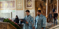 В канун престольного праздника епископ Максим совершил Всенощное бдение в Знаменском монастыре - Елецкая епархия
