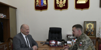 Глава города встретился с участником СВО - Городской округ