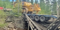 В Бодайбинском районе организовали временный проезд после повреждения моста через Векшу - ИА ИркСиб