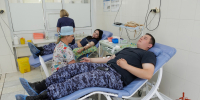 В Хакасии прошла донорская акция Росгвардии «От сердца к сердцу» - Росгвардия