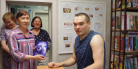Встреча белокурихинского писателя Алексея Соснина с работниками библиотеки - Городская библиотека