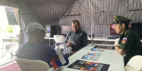 В парке Якутска в выходные работал мобильный пункт отбора на контрактную службу - Правительство Республики Саха (Якутия)