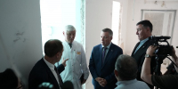 Губернатор посетил  Иркутский областной госпиталь ветеранов войн. Фото пресс-службы правительства Иркутской области - Irk.Ru