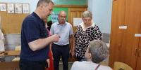 Мэр Самары Иван Носков провел выездное совещание на месте пожара в доме на улице 22 Партсъезда - ProGorodSamara.Ru