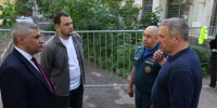 Иван Носков проверил состояние дома после пожара на XXII Партсъезда в Самаре - Самарская Газета