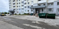 В Северном районе Орла установили бункеры для сбора обломков после атаки БПЛА - Орловский Вестник