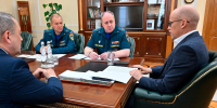 Глава Удмуртии Александр Бречалов и представитель МЧС России ПФО обсудили обеспечение безопасности региона - ГУ МЧС Удмуртии