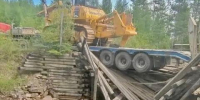 Одним мостом в Бодайбинском районе стало меньше, но перевозки не прерваны - Baikal24.Ru