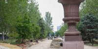 Началось обустройство дорожек в обновляемом сквере в центре Волгограда - Город Волгоград