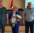 Начальник ИК-9 Адам Ахаев вручил благодарственное письмо маме сотрудника учреждения в связи с прошедшим Днем работника подразделений режима и надзора уголовно-исполнительной системы Российской Федерации - УФСИН России