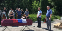 Жители района простились с участником СВО Дмитриевым Виктором - Балтайский район