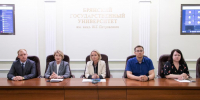 Участие во Всероссийском телемосте «Память священна» - БГУ им. академика И.Г. Петровского