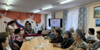 Медицинские работники Далматовской ЦРБ провели для ветеранов лекцию о профилактике гипертонии - Портал медучреждений Курганской области