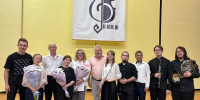 Выступления концертного ансамбля отделения оркестровых духовых и ударных инструментов - Музучилище им. Ф.П. Павлова