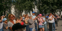 Более пяти часов длилась хоровая эстафета в Новгородском кремле - Министерство культуры