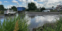 Вода в районе нефтебазы Пятигорска скопилась из-за нарушений дорожников - Телеканал СвоёТВ