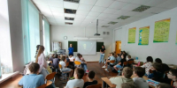 Беседа о пожарной безопасности в ГОЛ «Регата» - Санкт-Петербургское отделение ВДПО