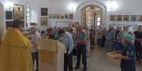В Неделю Всех святых, в земле Русской просиявших, в храме Святой Троицы с. Юкаменское - Глазовская Епархия