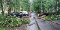 В Северодвинске устраняют последствия штормового ветра - Tv29.Ru