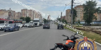 На проспекте Ленина в Туле 71-летний водитель столкнулся с мотоциклистом - ТК Первый Тульский