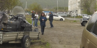 По инициативе Михаила Тумашова в магаданском дворе организуют удобные парковочные места - Kolyma.Ru