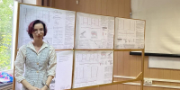 Анастасия Шелехова представила дипломную работу по защите зданий от сосулек - ИРНИТУ