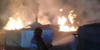 Пожар площадью 150 кв. м произошел в Бийске ночью - Газета Бийский рабочий