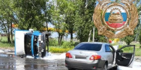 В Балаково на Ивановском шоссе столкнулись Toyota Corolla и «ГАЗель» - ProBalakovo.Ru
