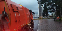 Три вакуумные машины ночью убирали город. - Городской округ Иваново