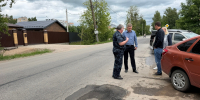 Дорожный провал на одной из новгородских улиц устранят по гарантии - Газета Новгород