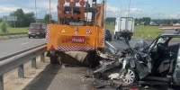 63‑летний водитель "Шевроле Нива" уснул за рулем и врезался в грузовик на трассе в Кстовском районе - ProGorodNN.Ru