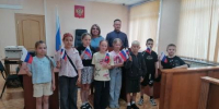 В день России суд распахнул двери для юных гостей - Зиминский городской суд