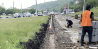 В городе Красноярске обновляют дороги, ведущие к медицинским учреждениям - Газета Красноярский рабочий