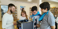 В Курске школьников учили работать на 3D-принтере - РИА Курск