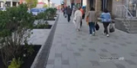 В Уфе продолжают укладывать тротуарную плитку - Башинформ