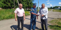 В Наровчатском районе продолжается работа по профилактике пожарной безопасности в жилом секторе - Наровчатский район
