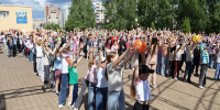 С весёлого детского сабантуя стартовала летняя смена во Дворце творчества. Фото: Лилия Садретдинова. - Красное Знамя