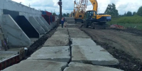 В Мичуринске активно ведётся строительство нового путепровода - Национальные проекты