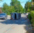 В Таганроге машину перевернуло на бок после аварии - DonDay-Taganrog.Ru