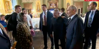 Путин посетил храм и мечеть в Казанском Кремле и пообщался с прихожанами - ИА Татар-информ