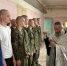 Священник благословил призывников направляющихся на службу - Чебоксарско-Чувашская Епархия