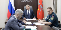 Алексей Сабадырев принял участие в совещании о ходе прохождения пожароопасного сезона - МЧС